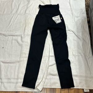 1822 Denim Maternity Black Jeans